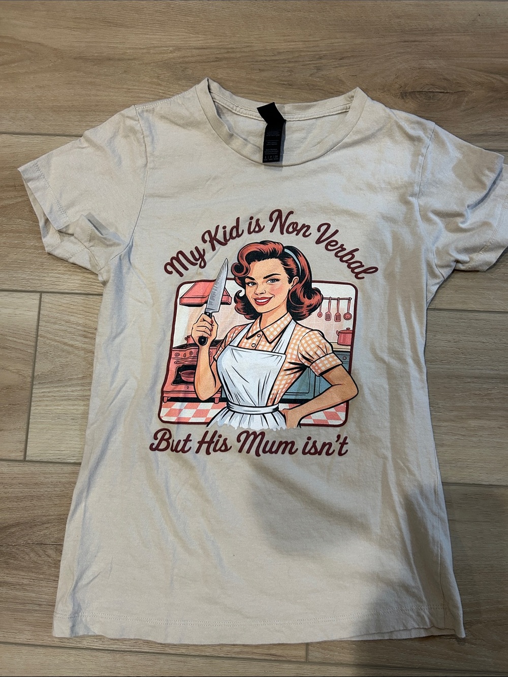 Nonverbal autism awareness tee size women’s S